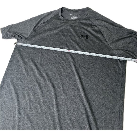 Under Armour Men’s Tech Tee T-shirt Gray L - Picture 4 of 5
